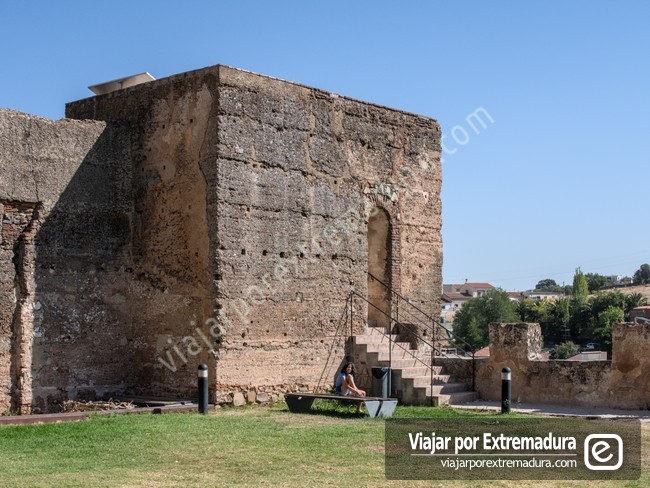 Baluarte de los Pozos en Cáceres