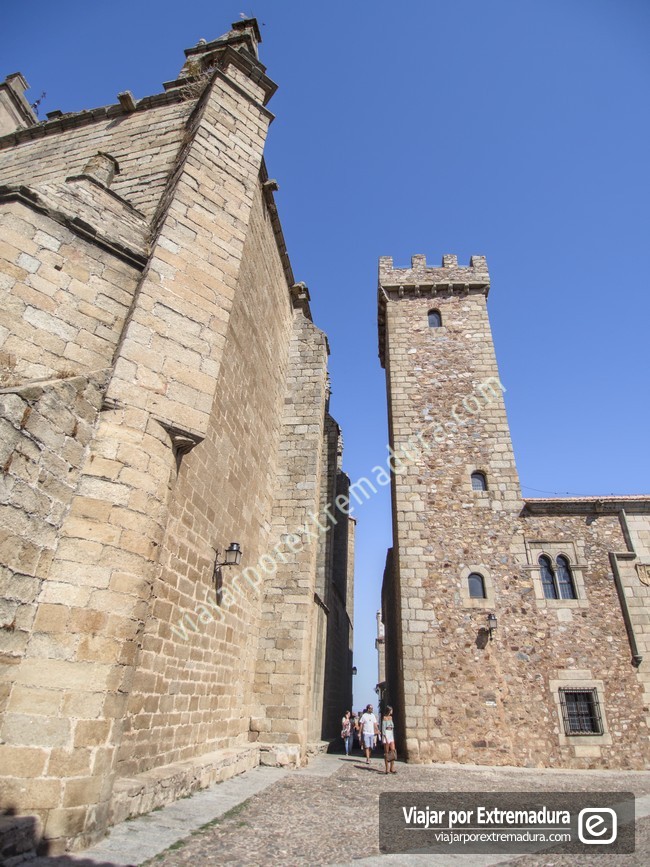 Palacio de las Cigüeñas en Cáceres