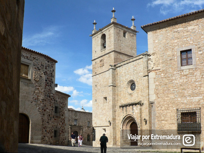 Ciudad Monumental de Cáceres - Concatedral - Plaza de Santa María