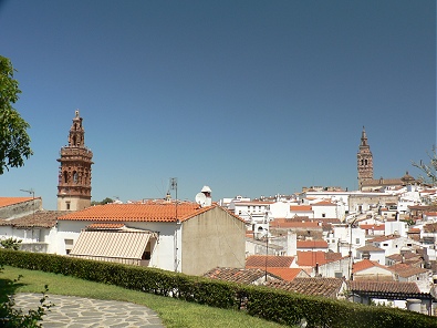 Jerez de los Caballeros. Vista desde lo alto de la Fortaleza Templaria