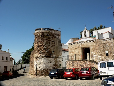 Jerez de los Caballeros. Trozo de la muralla