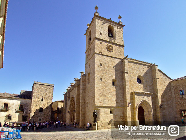 Concatedral de Santa María en Cáceres