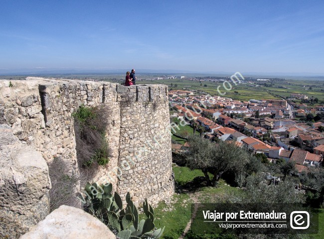 Trujillo - Castillo de Trujillo / muralla exterior