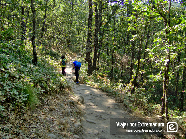 Ruta de senderismo con niños. Garganta de los Infiernos