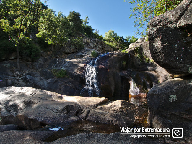 Chorrera del Diablo cerca de Villanueva de la Vera