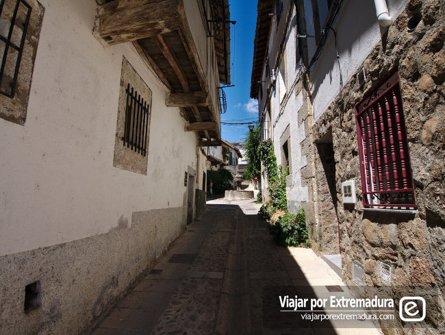 Callejas típicas de Cuacos de Yuste