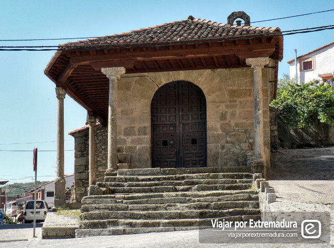Garganta la Olla. Ermita del Cristo del Humilladero