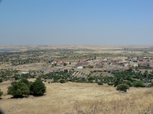 Paisaje de la Serena desde Magacela. Viajar por Extremadura