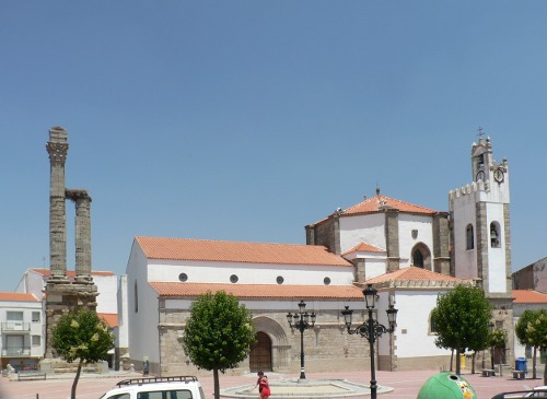 Dístylo Zalamea de la Serena. Viajar por Extremadura