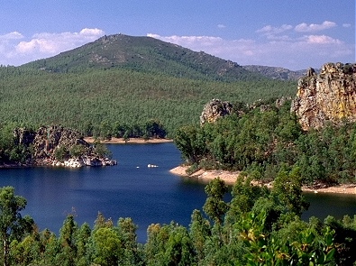 Embalse de García Sola. Rutas por Extremadura