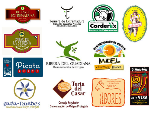 Alimentos con Denominación de Origen de Extremadura