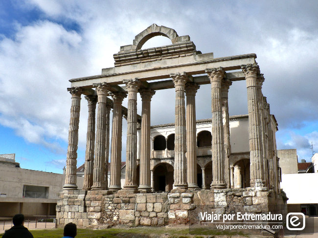 Templo de Diana en Mérida