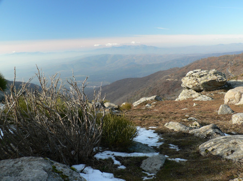 Invierno en Extremadura. Puerto de Honduras