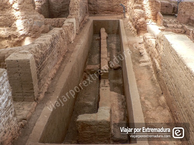 Yacimiento de Cancho Roano - Sala central