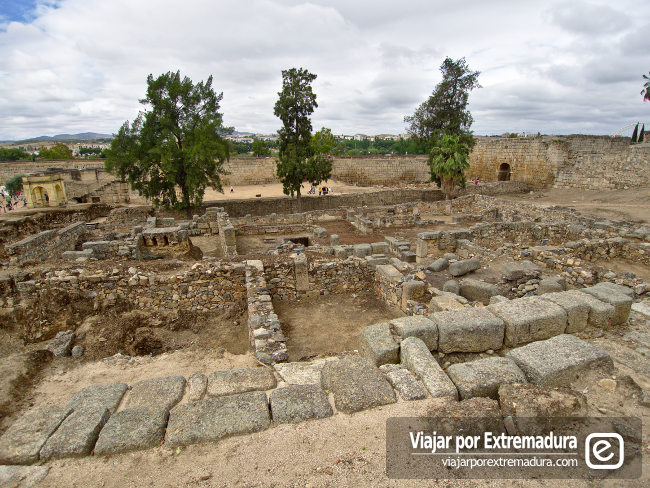 Recinto interior de la Alcazaba
