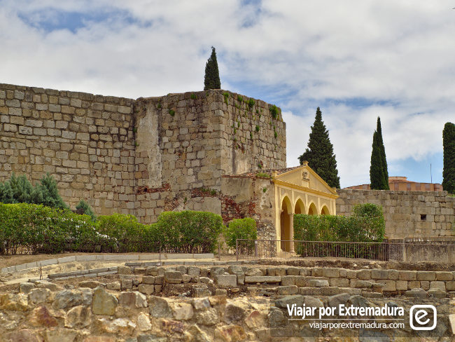 Zona donde se encuentra el Conventual de la Orden de Santiago