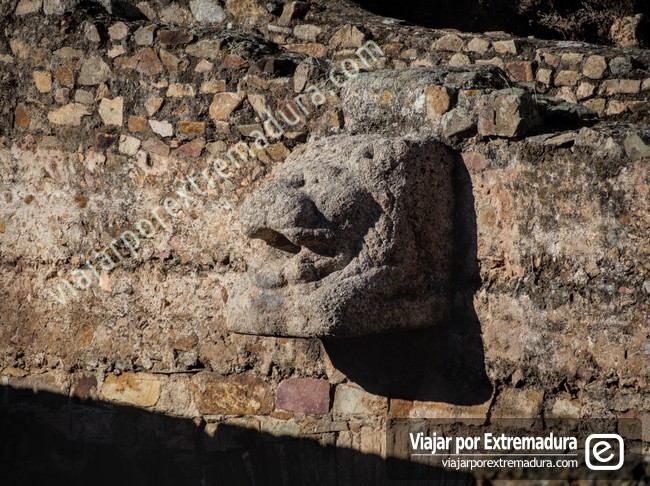 Casa del Anfiteatro en Mérida - tramo acueducto 