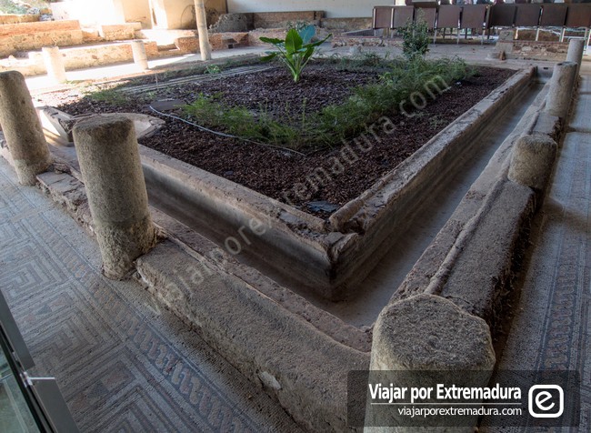 Casa del Anfiteatro en Mérida - patio