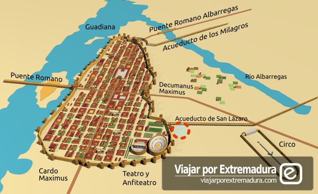 Casa del Anfiteatro en Mérida
