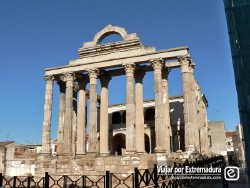 El Templo de Diana de Mérida