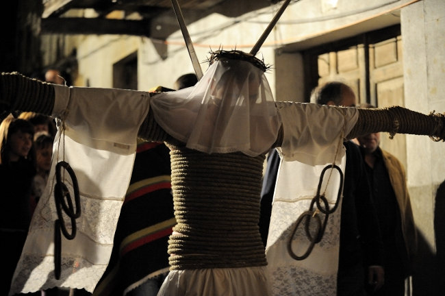 Semana Santa en Extremadura. Los Empalaos de Valverde de la Vera