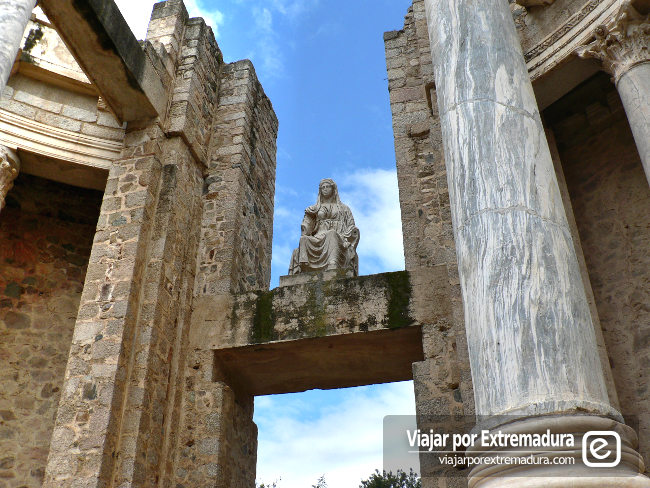 Qué ver en Extremadura - Teatro Romano de Mérida