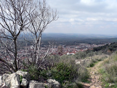 Senderismo Extremadura. Sierra de Hornachos. Senda Moruna