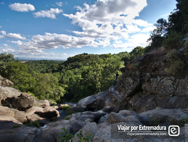 Paisajes en la comarca de La Vera