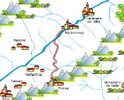 Senderismo. Valle del Jerte. Ruta del Camino Real