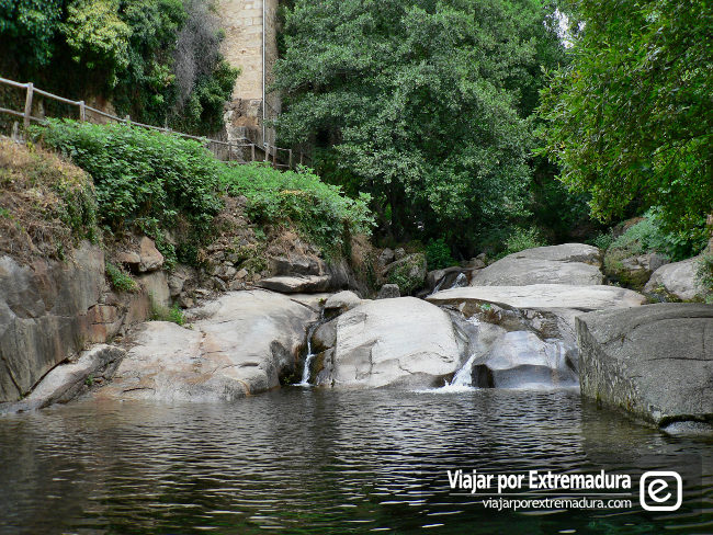 Piscina natural de Casas del Monte, cerca de Hervás