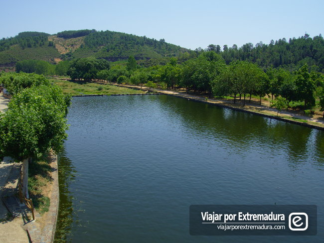 Piscina natural de Vegas de Coria