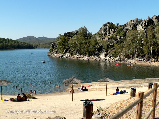 Playa del Embalse de Puerto Peña