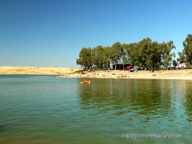 Playas de Peloche, cerca de Herrera del Duque